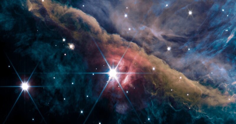 オリオン星雲の内部の画像