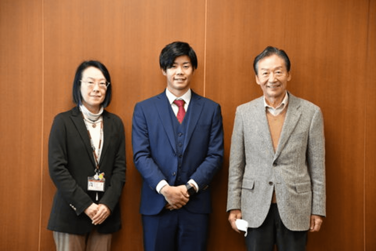 読売巨人軍の松原聖弥選手が来学しました | 明星大学