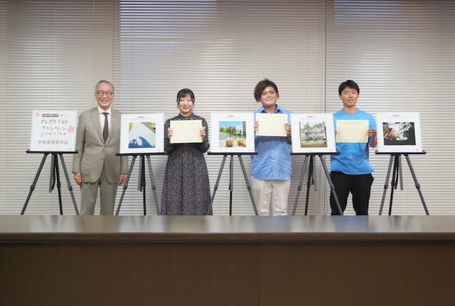 6月2日表彰式の記念撮影