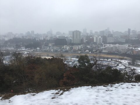 仙台青葉城跡3城跡から城下