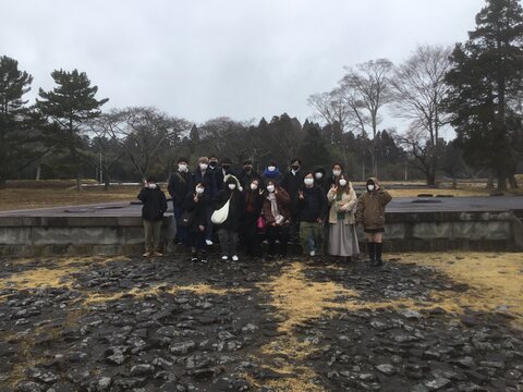 多賀城址公園1政庁跡前・集合写真