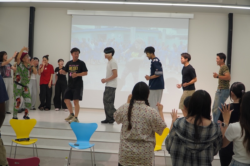 「Rainbow Africafe 2025」の様子 ダンス！ダンス！ダンス！のひと時