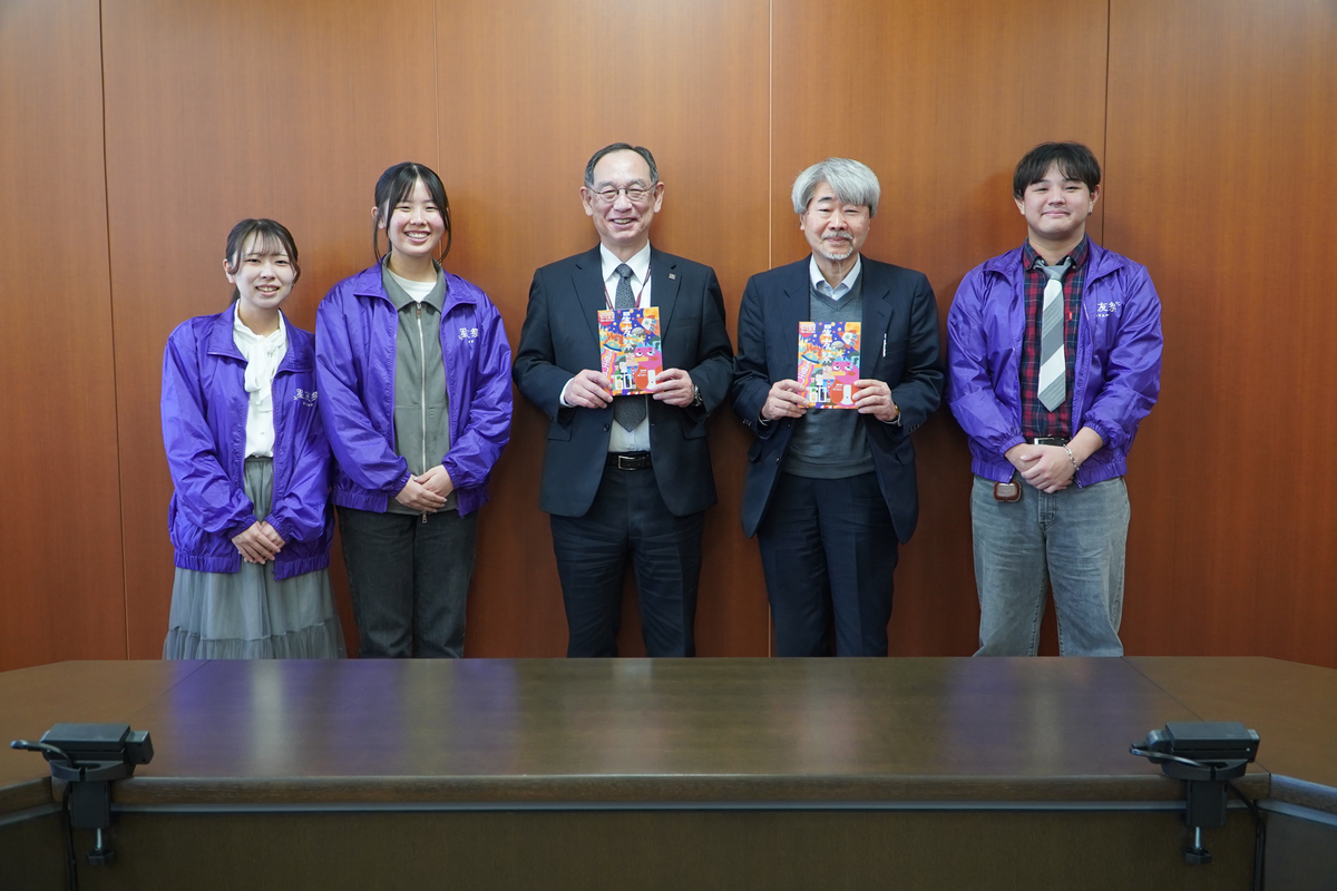 星友祭まであと3日！実行委員が学長に今年度の開催内容を報告—60回目を