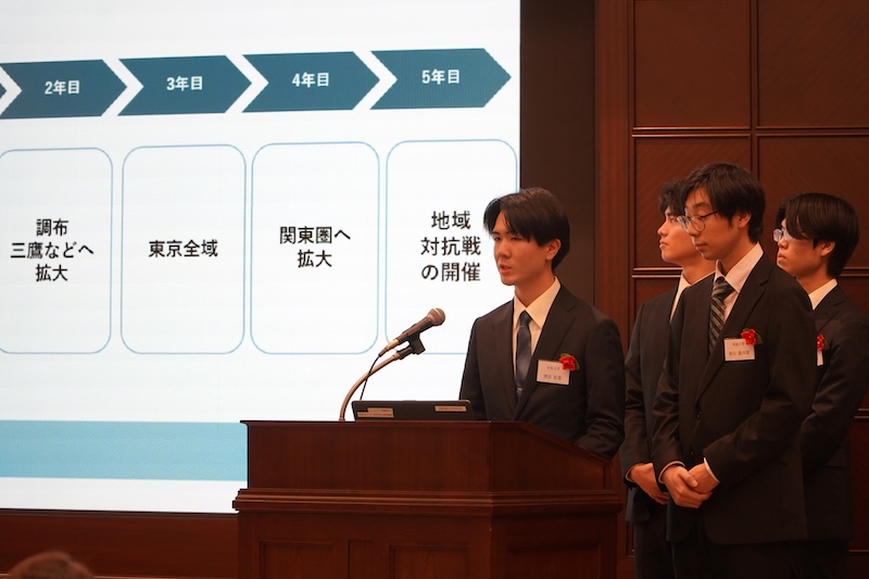 「CLUB AILE」発表の様子