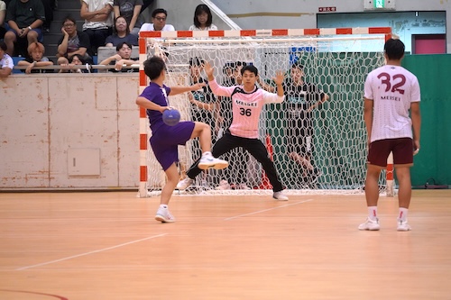 前半、好セーブでチームを支えたGK沼口奏前選手