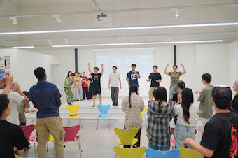 ダンスセッションの様子