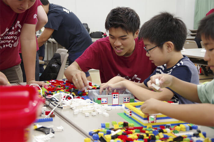 夏休み科学体験教室の様子2