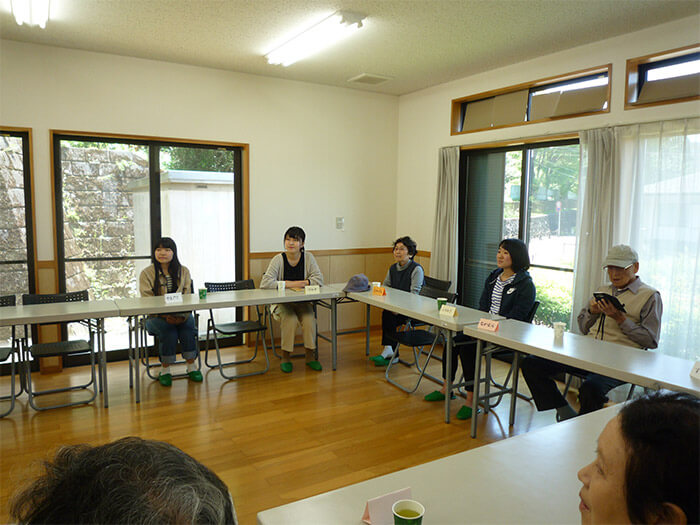 お茶会の様子